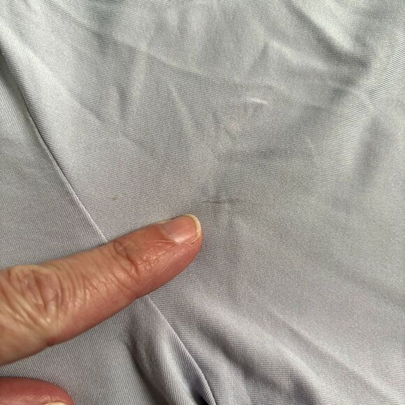 Greyson Golf Polo Shirt Mens M Light Purple Ombre Performance Stretch Wolf Logo - Picture 8 of 8